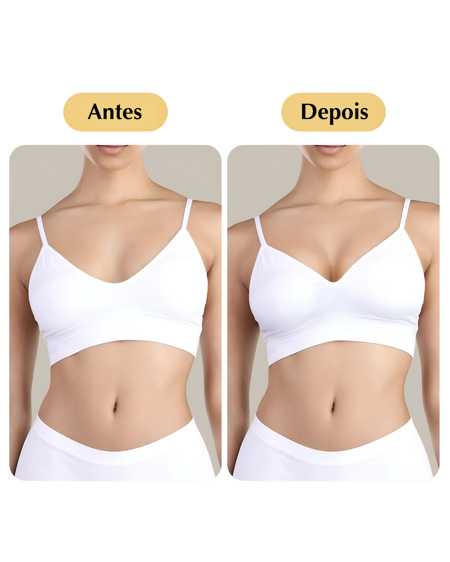 Kit Sutiã SensiBoost® (Volume Instantâneo Push-Up) + BRINDE: Tampa Seios Reutilizável