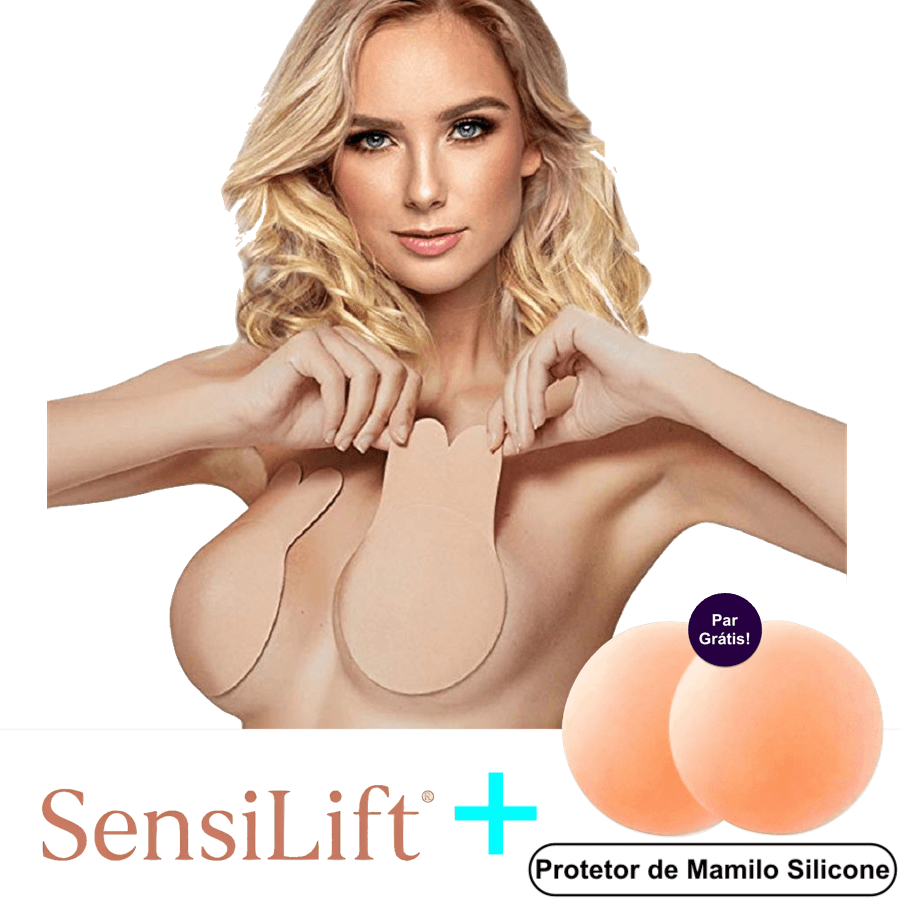 Kit SensiLift® (Levanta e Modela) + Par de Silicone GRÁTIS